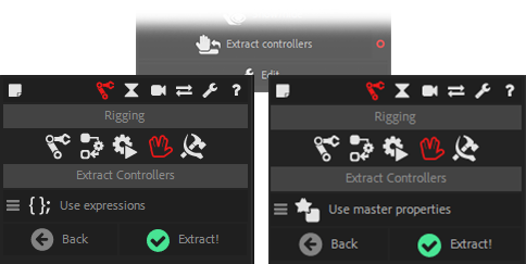 select controller panel